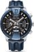 Police ILG of Switzerland AG Horloge Huntley Mannen Blauw Leer
