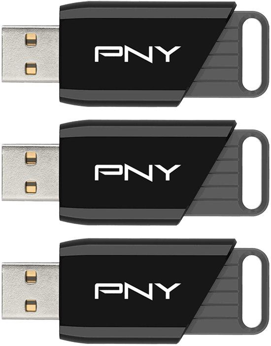 PNY Attaché X USB flash drive 128 GB Zwart