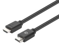 Manhattan HDMI kabel 4K@60Hz met Ethernet, 2 m, Zwart