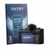 Savvies 3 Stuks Screenprotector - Geschikt voor Canon PowerShot V1 Premium - Beschermfolie Glas Transparant