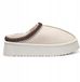 Permani Pantoufles Femme Beige Plateforme Confortable 36/37