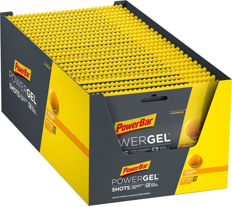PowerBar PowerGel Shots Box 24 x 60g, Orange