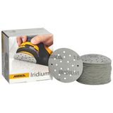 Mirka schuurpapier Iridium Ø 77 mm 20-gaats klittenband korrel 180 50 st