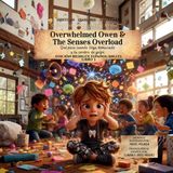 Overwhelmed Bol Think Like a Brain!: The Busy Brain Café- Overwhelmed Owen and the Senses Overload