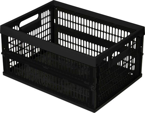 Curver Vouwkrat - 34L - Zwart