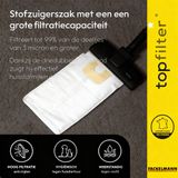 Top Filter Set van 4 stofzuigerzakken voor Moulinex TopFilter Premium