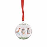 Hutschenreuther Kerstverzamelcollectie 2025 glazen bal kerstspellen kerstbal, 7 cm