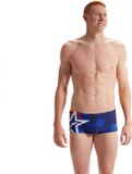 Speedo Placement Digital 17 Cm Zwemslip Blauw UK 32 Man