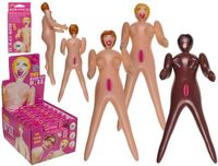 Bromas Inflatable Mini Doll 24 Units Assorted