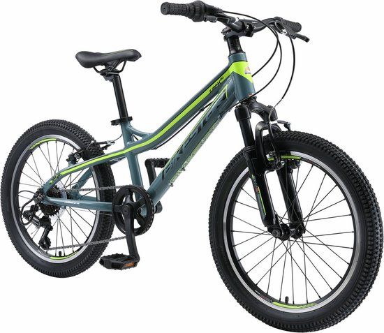 Bikestar 20 inch Mountainbike - 7 versnellingen - Petrol/Groen