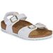 BIRKENSTOCK Platte sandalen Rio AS Kids Flowers BF White