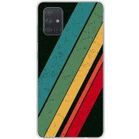 Samsung Galaxy M31s Grunge bedrukt siliconen hoesje