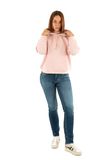 Levi's Everyday Hoodie Sweatshirt met capuchon voor dames, Vissen, XS