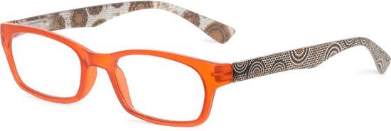 LoopLabb Vertigo leesbril +3.50 - cognac