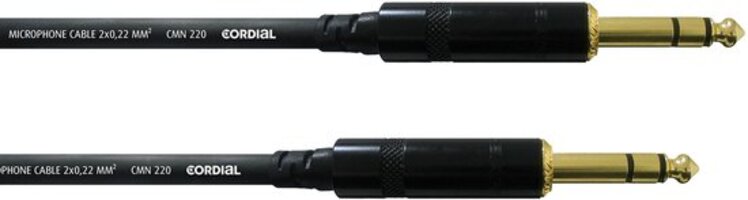 Cordial CFM 0,9 VV Jackplug Instrumenten Kabel - 0.9m - Zwart