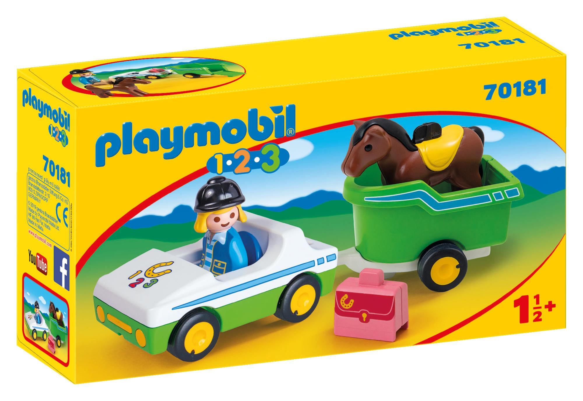 Playmobil 1.2.3 70181 - Speelgoedset - 1.5 jaar+