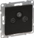 Legrand SEANO Enddose TV-R-SAT HD-TV Anthrazit