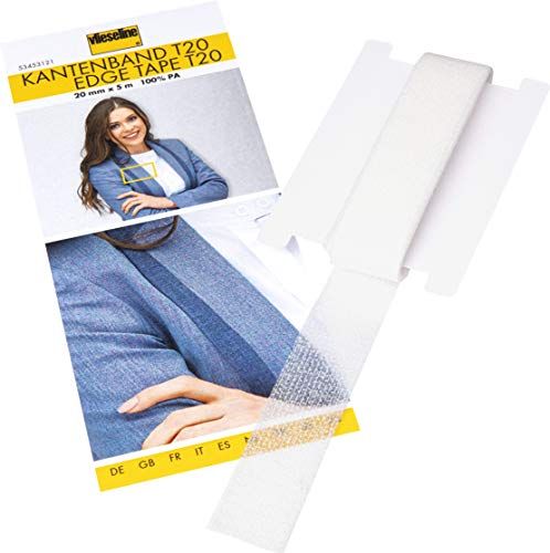 Vlieseline T20 SB 5m x 2cm, 70% PA, 30% PES, wit, 20 mm x 5 m