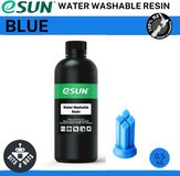 eSun - Water Washable Resin - Blue - 0.5kg