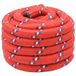 vidaXL Multifunctioneel touw 40 mm 25 m Rood PP