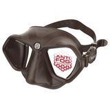 SEAC Wild – Laagvolume duikmasker van siliconen | Masker voor freediving en onderwaterjacht, anti-condens dubbele lens met 3D-gesp en perifeer zicht