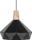 Beliani SOMME - Hanglamp - Zwart - Metaal