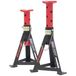 Sealey AS3R as (paar) 3ton capaciteit per standaard - rood