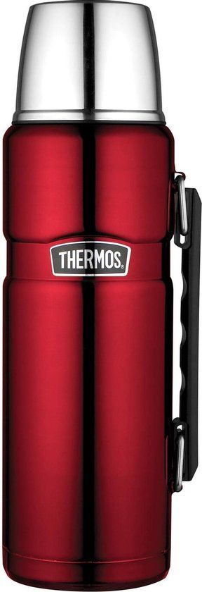 Thermos King thermosfles - 1.2 liter - Rood