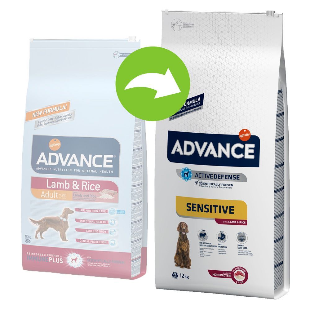 Affinity Advance Sensitive Adult Lam Rijst 12 kg