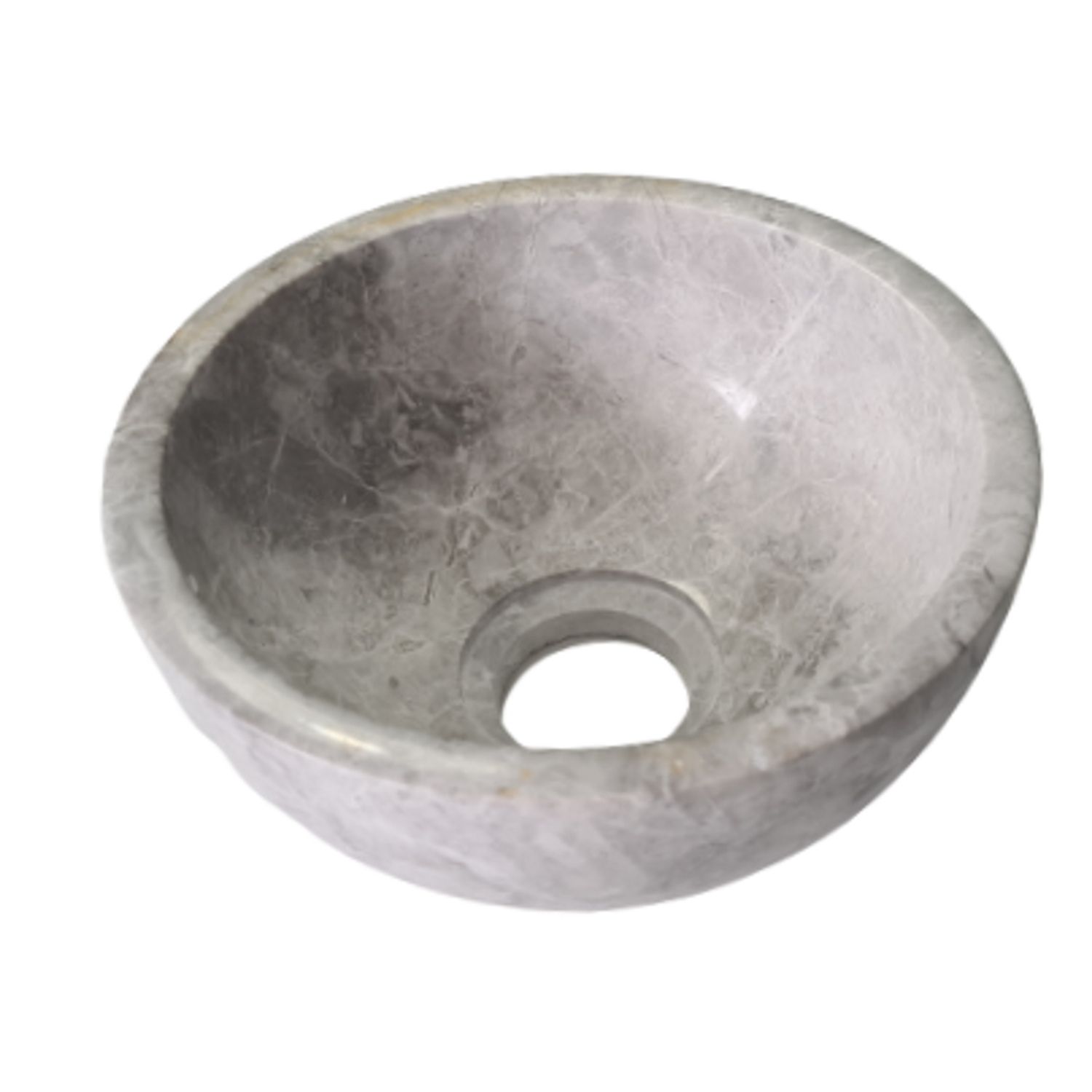 Sanilux Tundra Marmer Grey Opzetfontein Waskom - 8719304052579