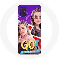 Maniacase Etui voor Samsung Galaxy A71 Volg je dromen Mía Cáceres en Lupe Achával