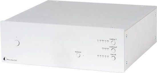 Pro-Ject Phono Box DS2 - Phono voorversterker - Zilver