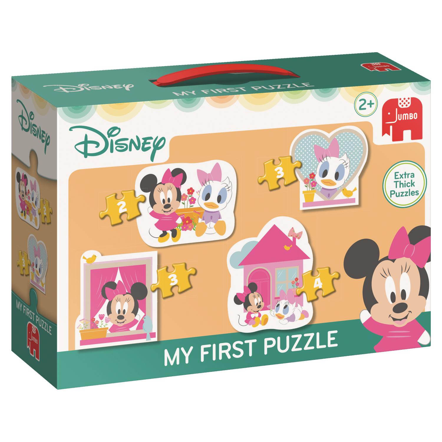 Jumbo Disney My first puzzle - Minnie 2/3/3/4 pcs