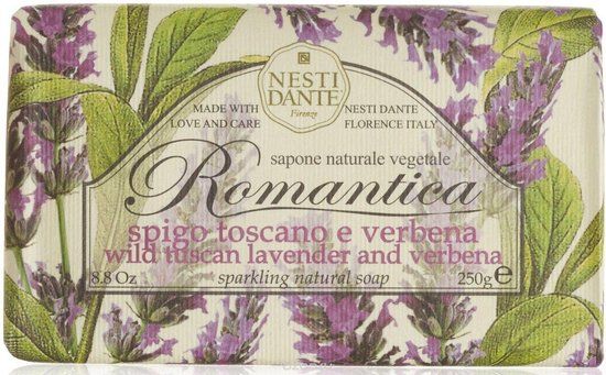 Nesti Dante Romantica Tuscan Lavender and Verbena Soap 250g