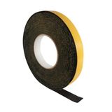 SeKi EPDM afdichtingsband, zelfklevend, 20 x 3 mm, 10 meter, zwart