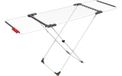 Vileda Étagère à linge pliable - Blanc - 20 m - Pliable