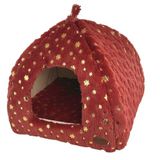 Nobby Xmas grot Snowflake, Bordeaux, 40 x 40 x 30 cm