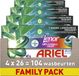 Ariel 4in1 Wasmiddel Pods +Touch Of Lenor Unstoppables Color - 104 Wasbeurten
