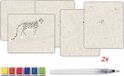 Sycomore Aquarel schilderborden jungle knutselset voor kinderen 7+
