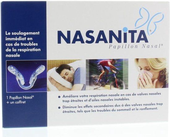 Ecomar Nasanita Neusvlinder - Neusdilatator - Wit