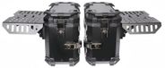 StarTech Motortassen Aluminiumlegering Zijtassen Set van 2 38 Liter Opvouwbaar Waterdicht Snel sluitsysteem