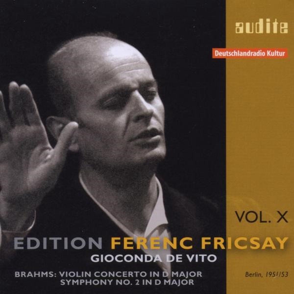 OUTHERE Ferenc Fricsay - Edition Ferenc Fricsay V.10 (CD)