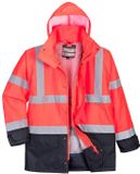 Portwest Hi-Vis Executive 5-in-1 Jack S768 - rood/marine - S