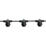 PRENDELUZ Outdoorslinger: 12 meter lange lichtketting voor decoratie, weerbestendig, ideaal voor buiten, eenvoudige installatie en gebruik.
