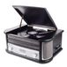 Denver MRD-51 BLACK Platine vinyle rétro avec radio DAB, lecteur CD, cassette et MP3 - Noir