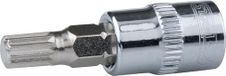KS Tools 918.3857 3/8" CHROMEplus Bit-dopsleutel XZN, M5