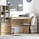 Maison Exclusive - Bureau, chêne Sonoma, 90 x 50 x 76 cm