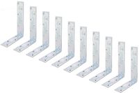 Alberts 848064 balkhoek | galvanisch verzinkt, gechromateerd | 160 x 240 x 50 mm | Set van 10