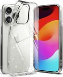 Ringke Air Apple iPhone 15 Pro Hoesje Flexibel TPU Glitter Transparant