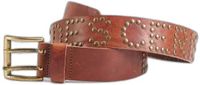 Le Temps des Cerises Dames klassieke riem bruin Leer 90 cm